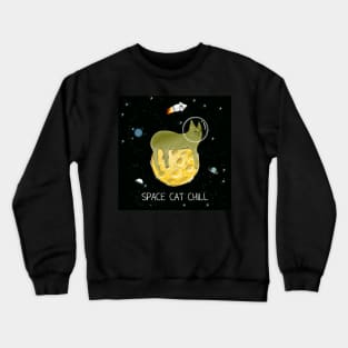 Cats in space. Crewneck Sweatshirt